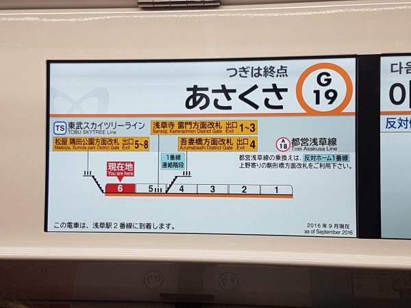 Japan Train Display