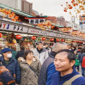 Japan Tokyo Asakusa Nakamise Street