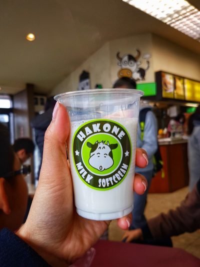 Hakone Owakudani Japan Milk